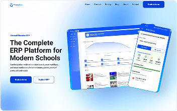 Alrowad Edu ERP interface
