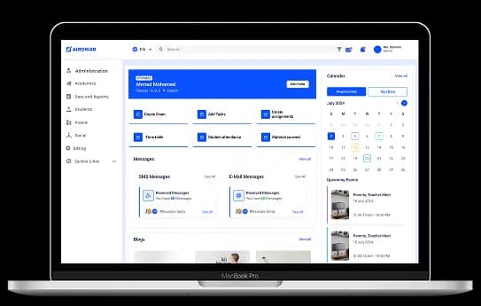 School Admission Management Dashboard